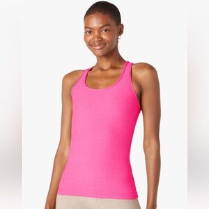 Beyond Yoga Step Up Pink Racerback Tank